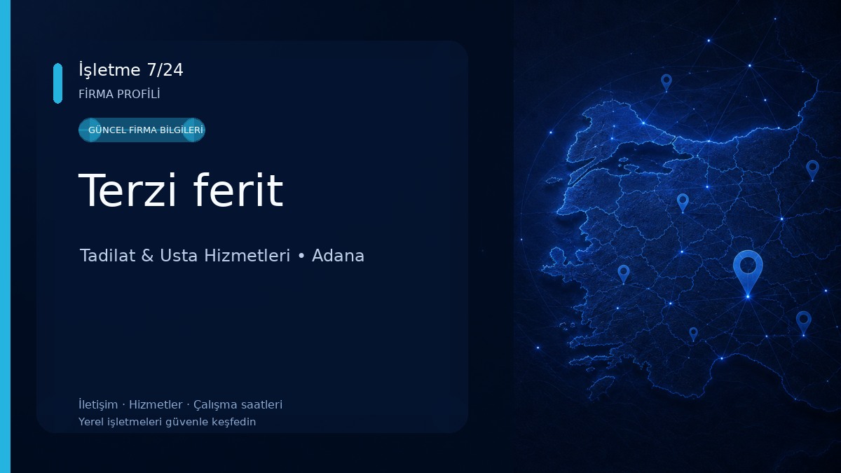Terzi ferit Tadilat & Usta Hizmetleri