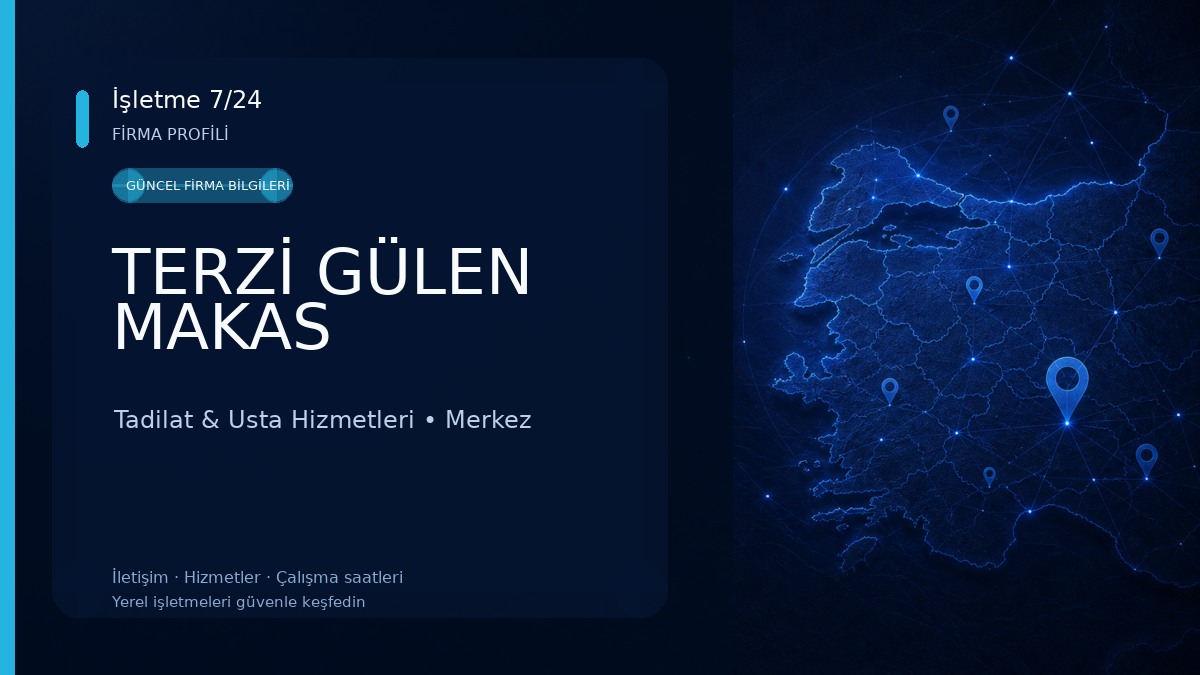 TERZİ GÜLEN MAKAS 