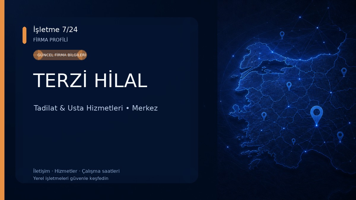 TERZİ HİLAL Tadilat & Usta Hizmetleri