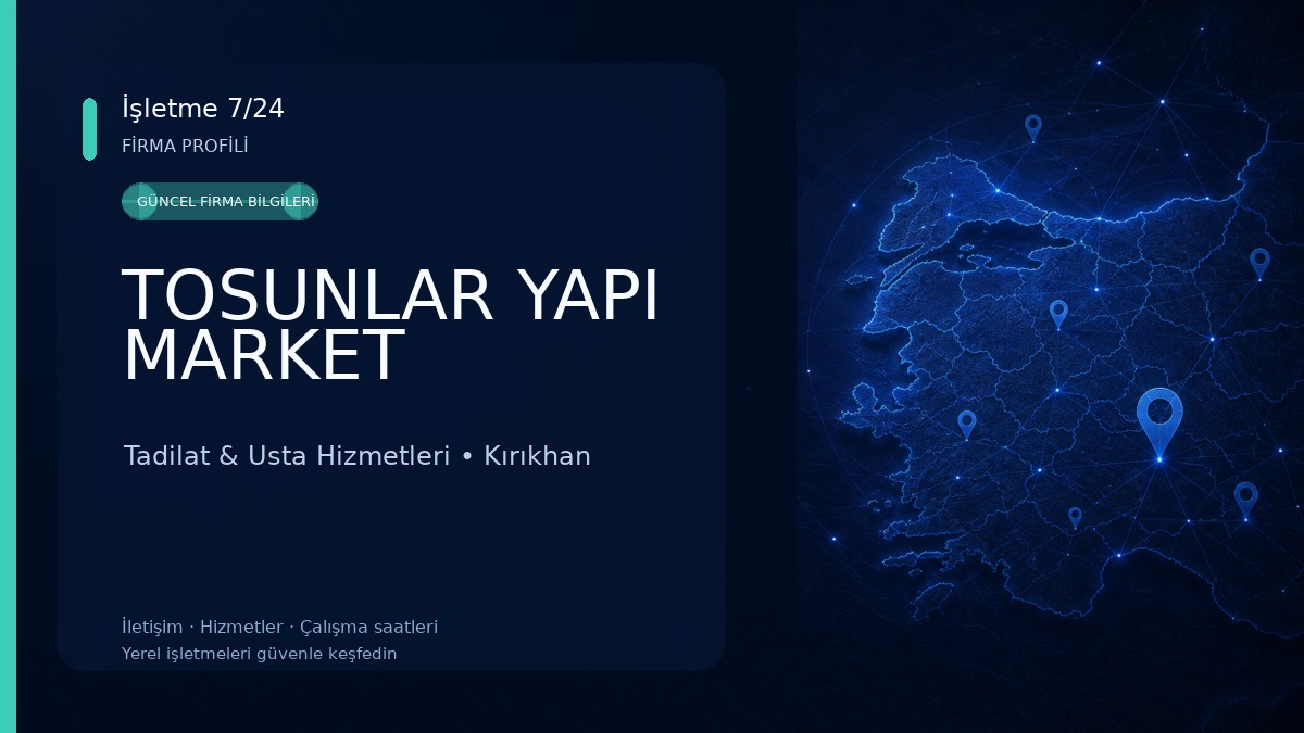 TOSUNLAR YAPI MARKET
