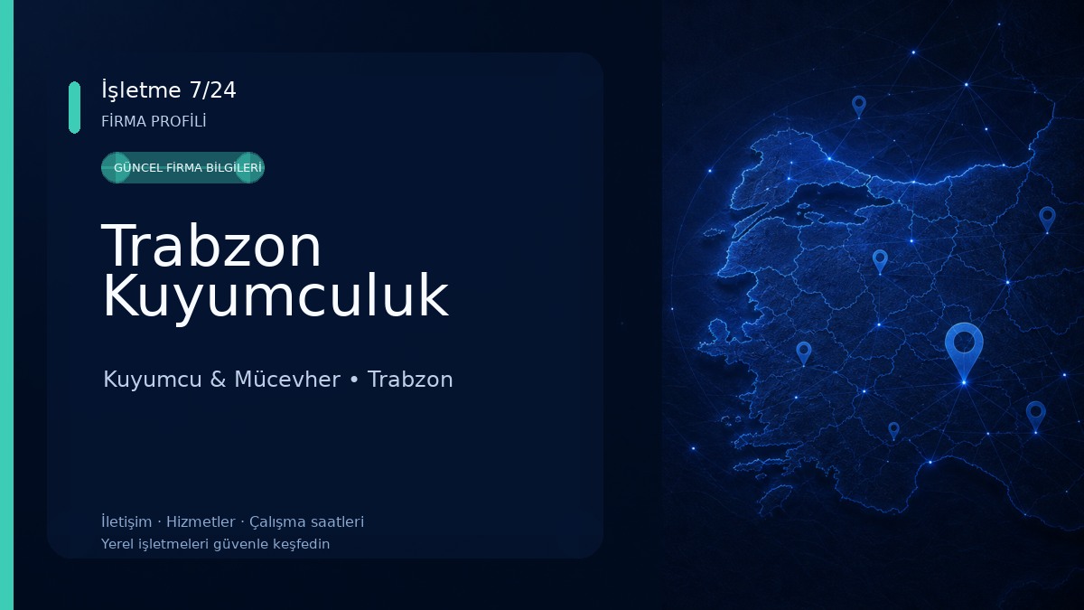 Trabzon Kuyumculuk Kuyumcu & Mücevher