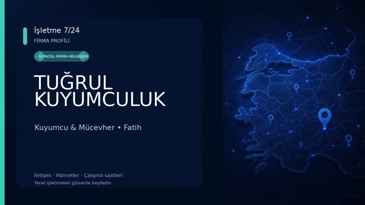TUĞRUL KUYUMCULUK Kuyumcu & Mücevher