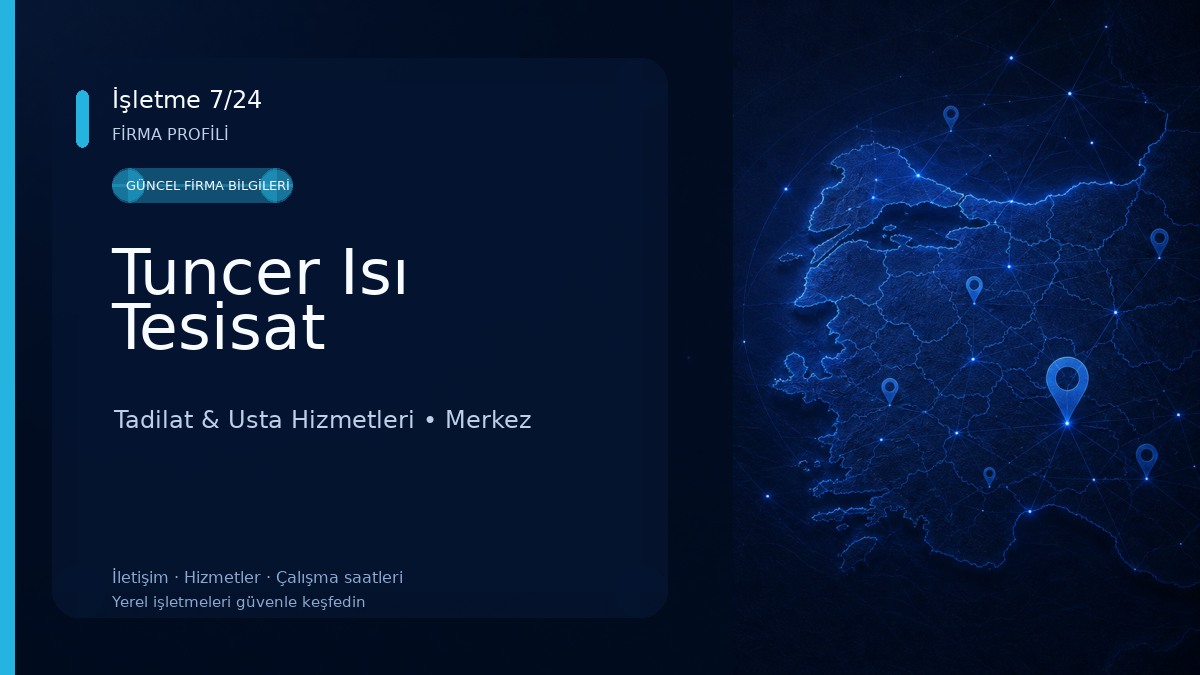 Tuncer Isı Tesisat