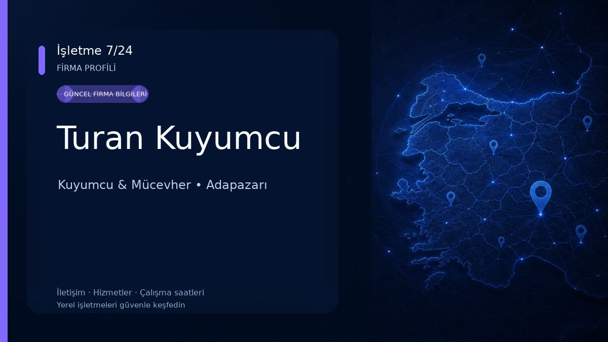 Turan Kuyumcu Kuyumcu & Mücevher