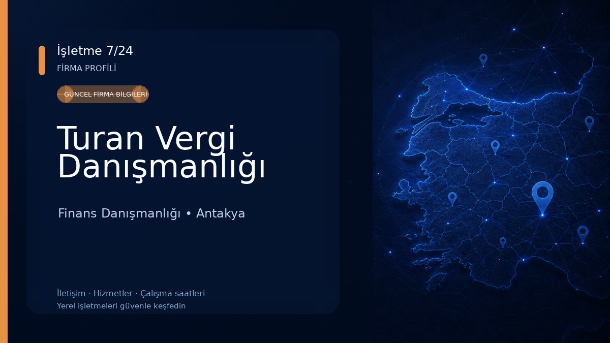 Turan Vergi Danışmanlığı Finans Danışmanlığı