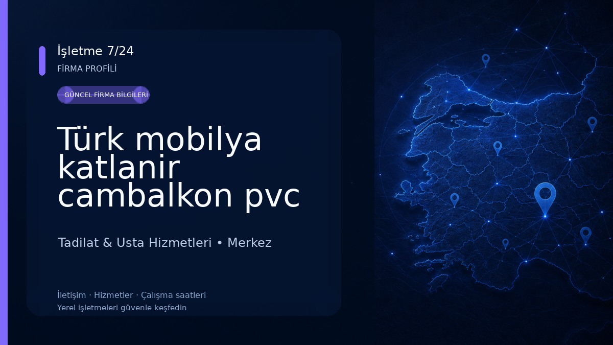 Türk mobilya katlanir cambalkon pvc kapi pencere Tadilat & Usta Hizmetleri