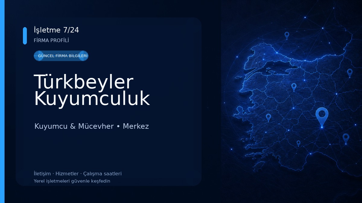 Türkbeyler Kuyumculuk Kuyumcu & Mücevher