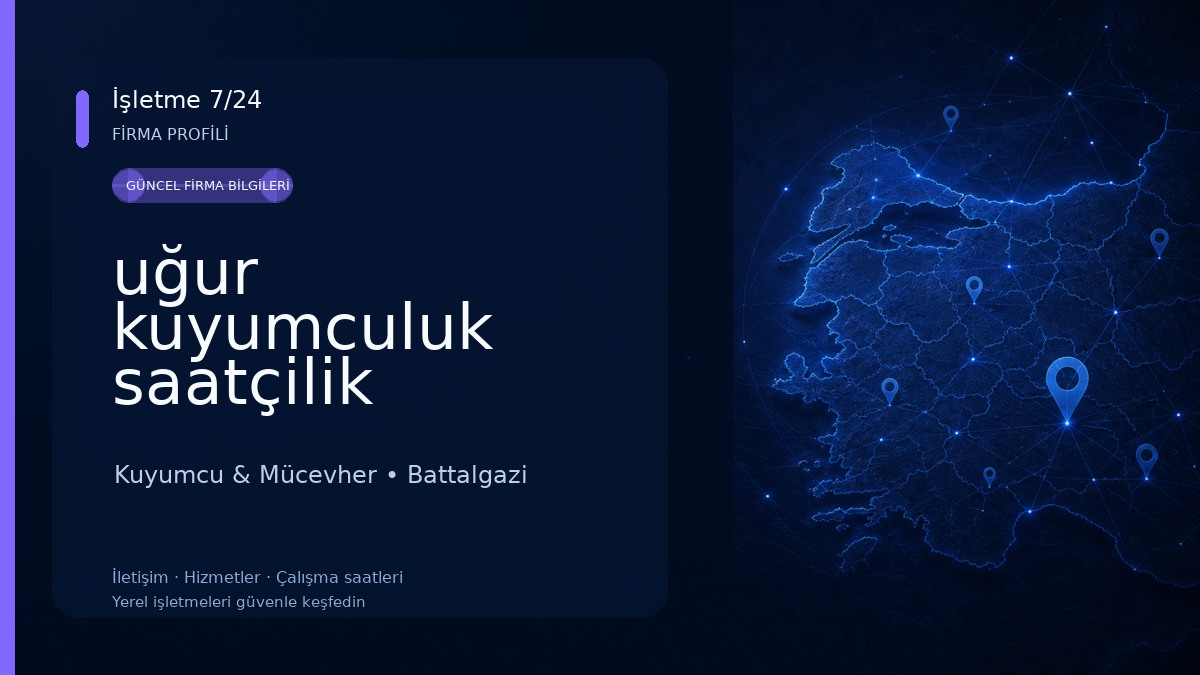 uğur kuyumculuk saatçilik Kuyumcu & Mücevher