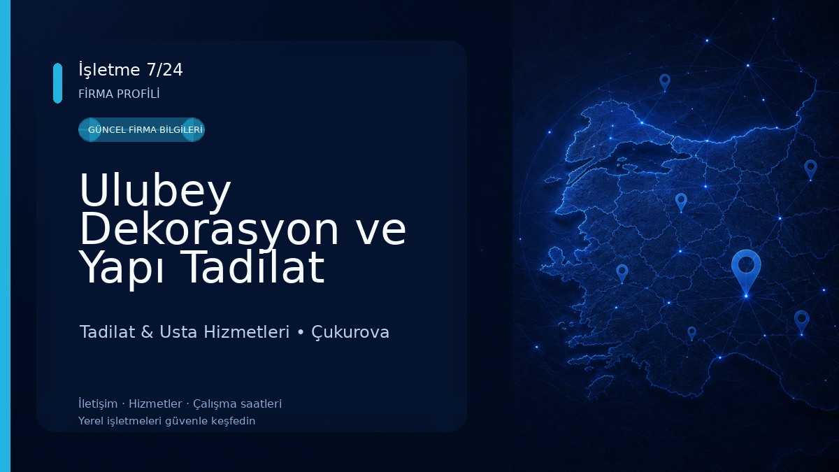 Ulubey Dekorasyon ve Yapı Tadilat