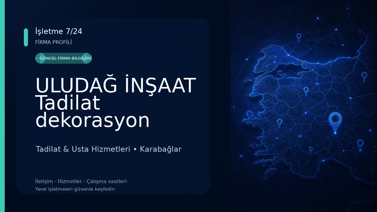 ULUDAĞ İNŞAAT Tadilat dekorasyon