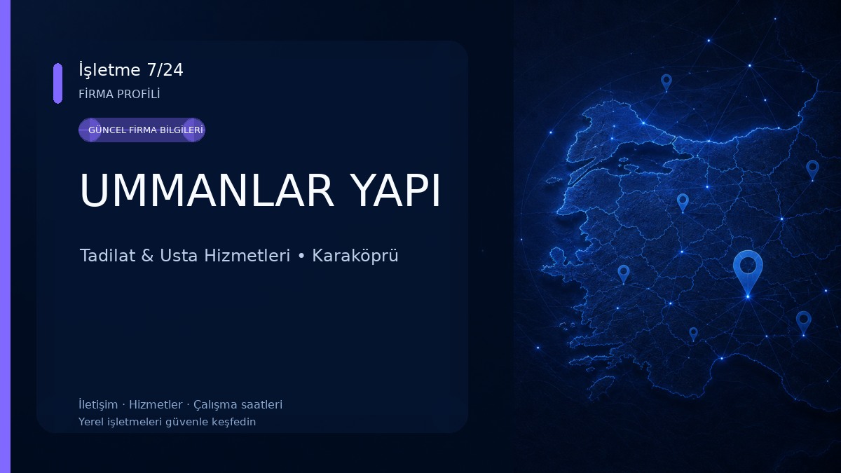 UMMANLAR YAPI Tadilat & Usta Hizmetleri