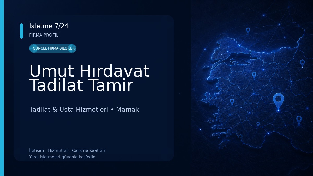 Umut Hırdavat Tadilat Tamir Tadilat & Usta Hizmetleri