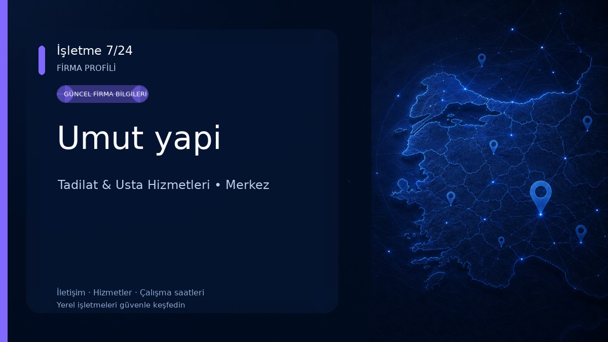 Umut yapi Tadilat & Usta Hizmetleri