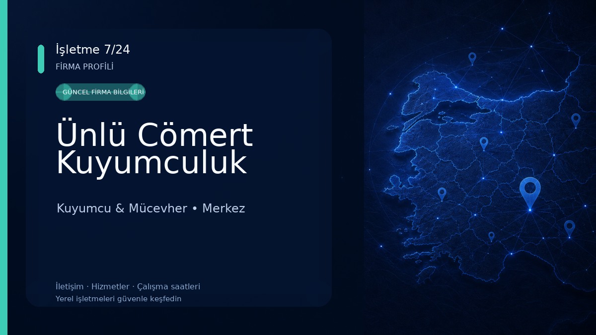 Ünlü Cömert Kuyumculuk