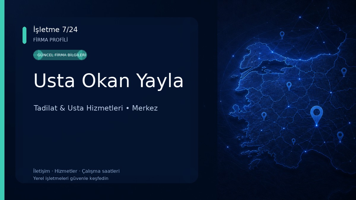 Usta Okan Yayla 