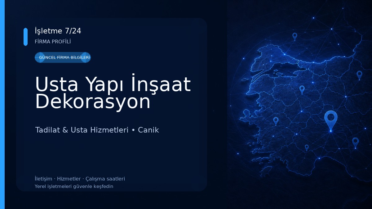 Usta Yapı İnşaat Dekorasyon 