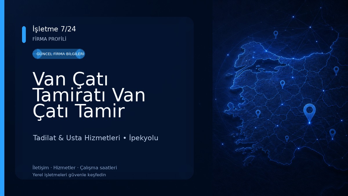 Van Çatı Tamiratı Van Çatı Tamir Ustası Tadilat & Usta Hizmetleri