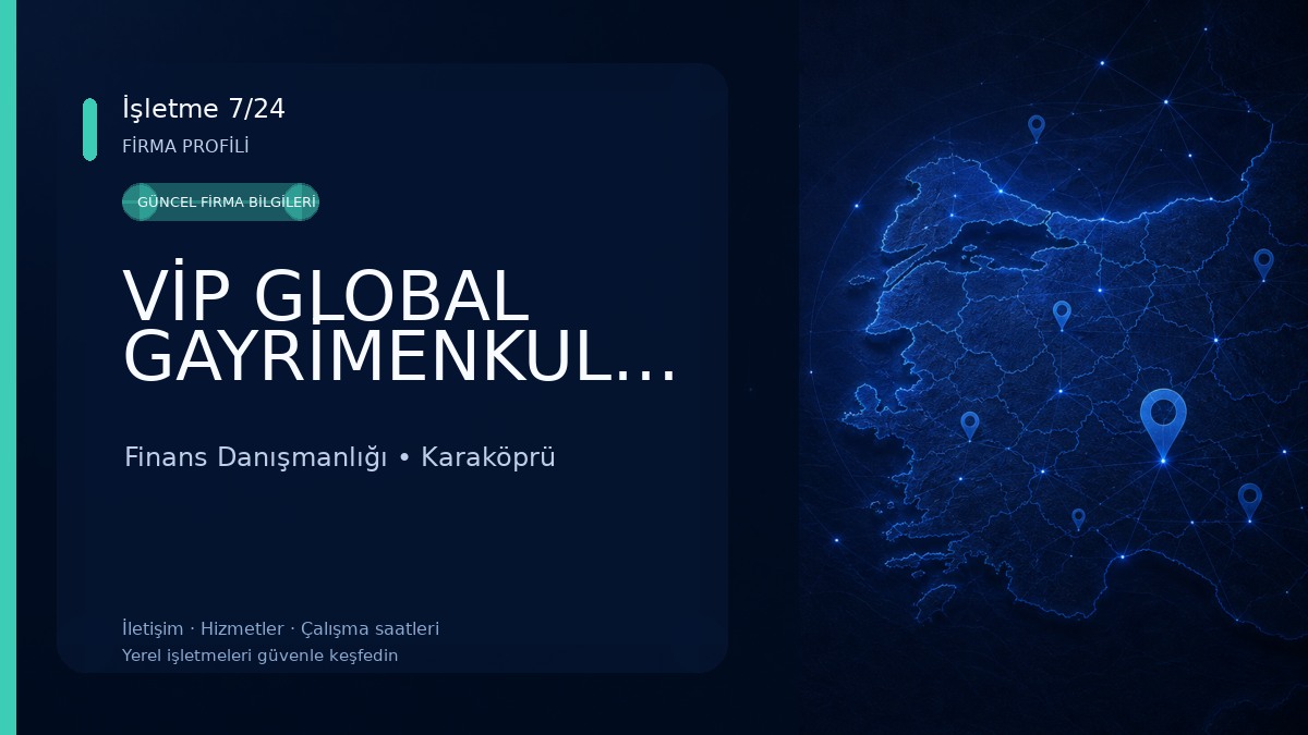 VİP GLOBAL GAYRİMENKUL&İNŞAAT