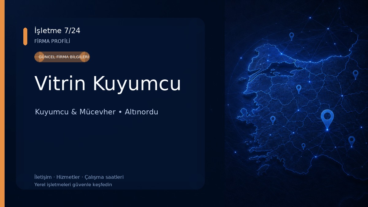 Vitrin Kuyumcu Kuyumcu & Mücevher