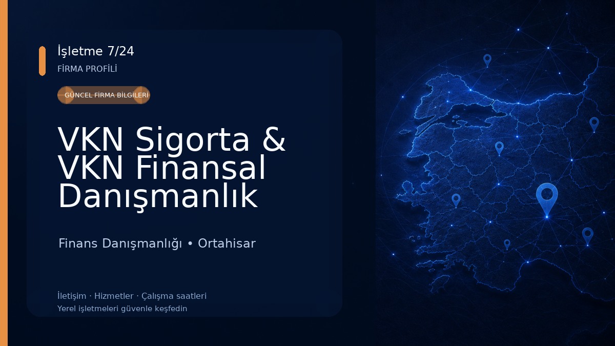 VKN Sigorta & VKN Finansal Danışmanlık Finans Danışmanlığı
