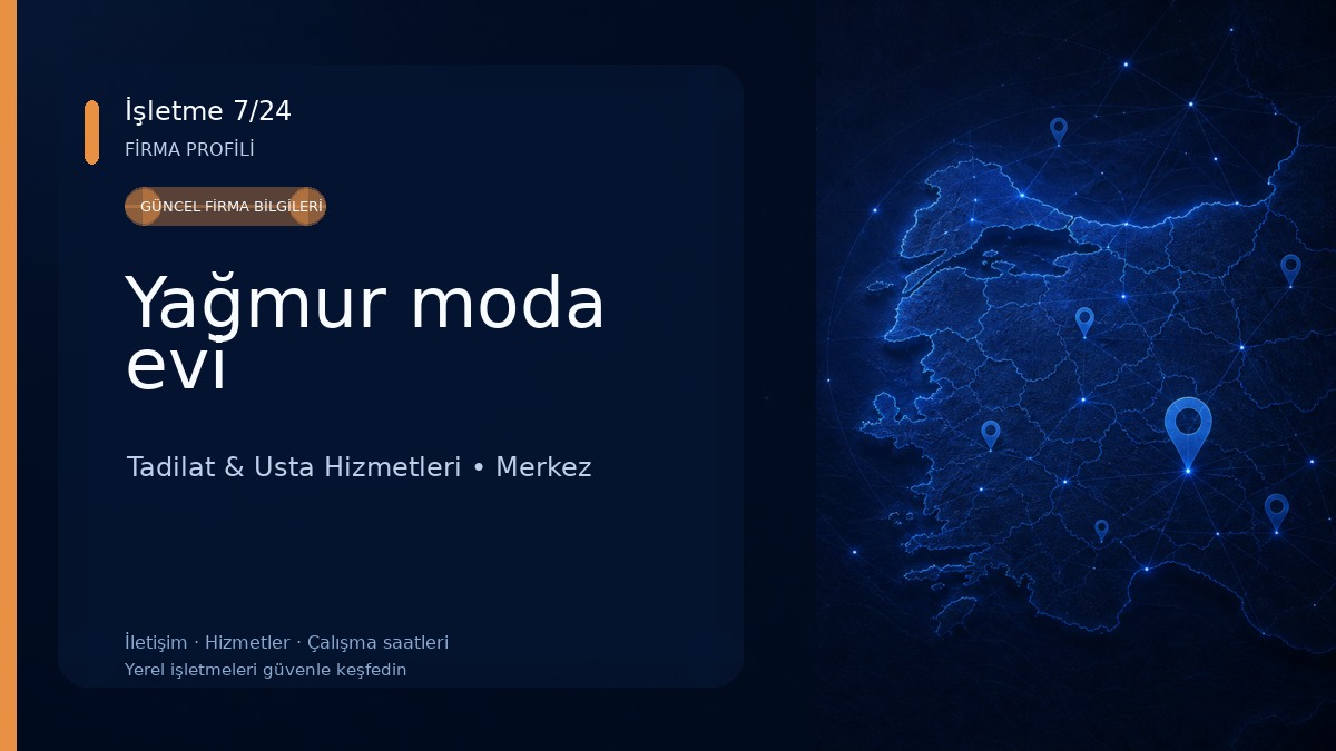 Yağmur moda evi Tadilat & Usta Hizmetleri