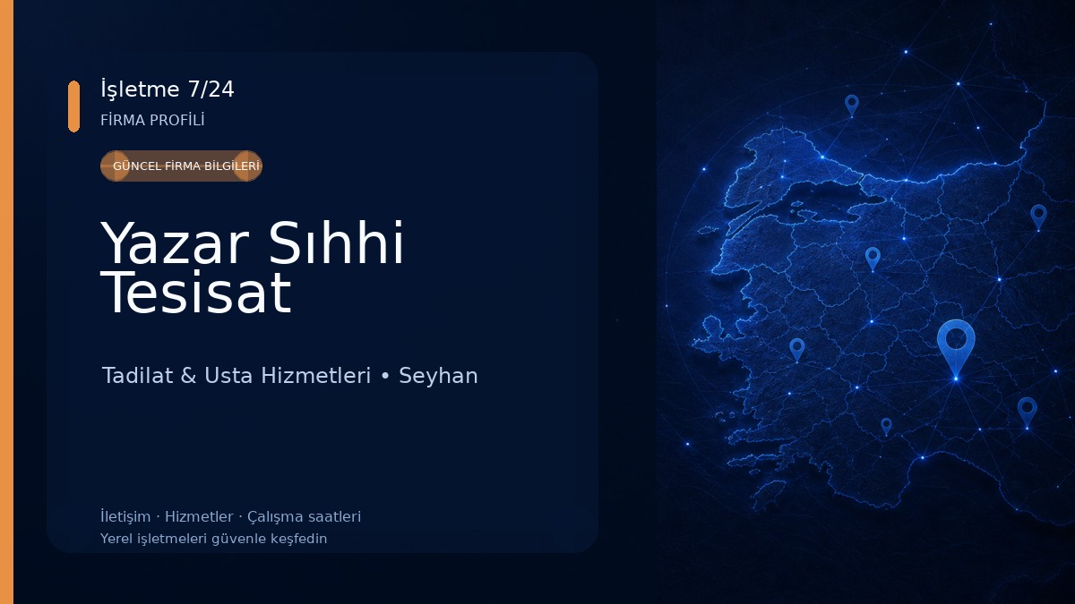 Yazar Sıhhi Tesisat Tadilat & Usta Hizmetleri