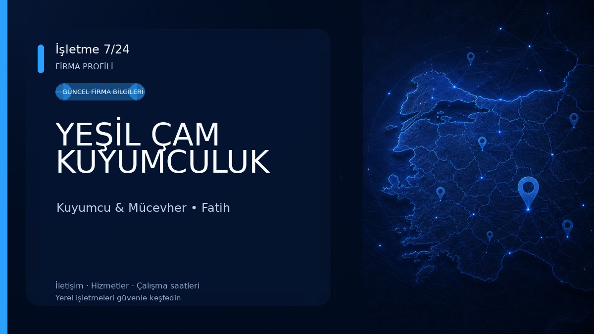 YEŞİL ÇAM KUYUMCULUK Kuyumcu & Mücevher