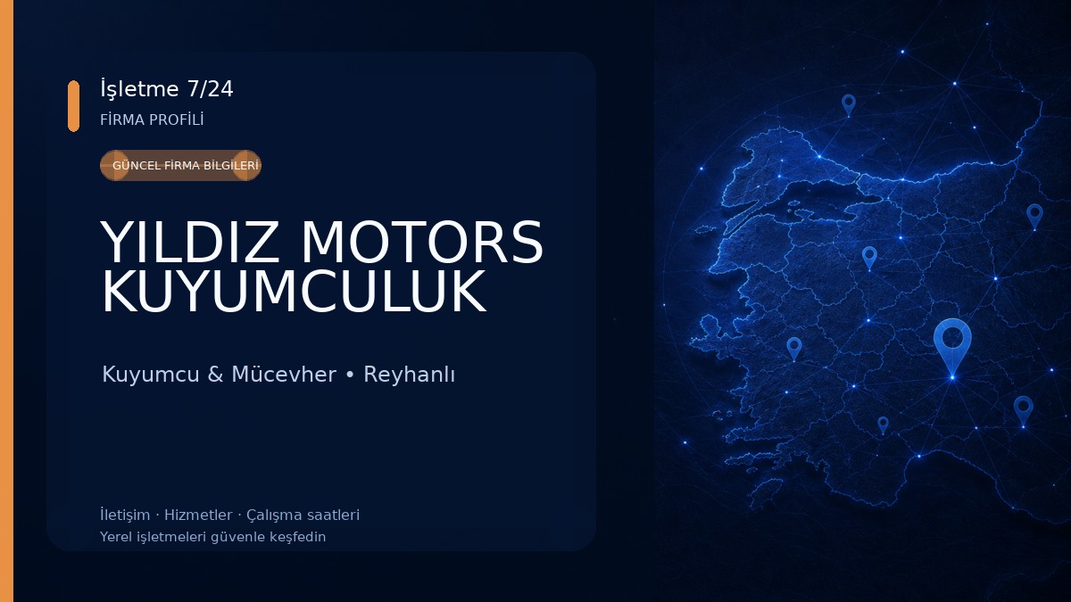 YILDIZ MOTORS KUYUMCULUK Kuyumcu & Mücevher