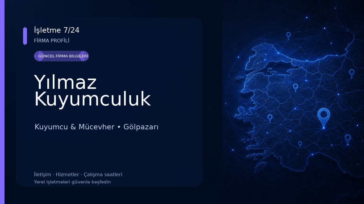 Yılmaz Kuyumculuk Kuyumcu & Mücevher