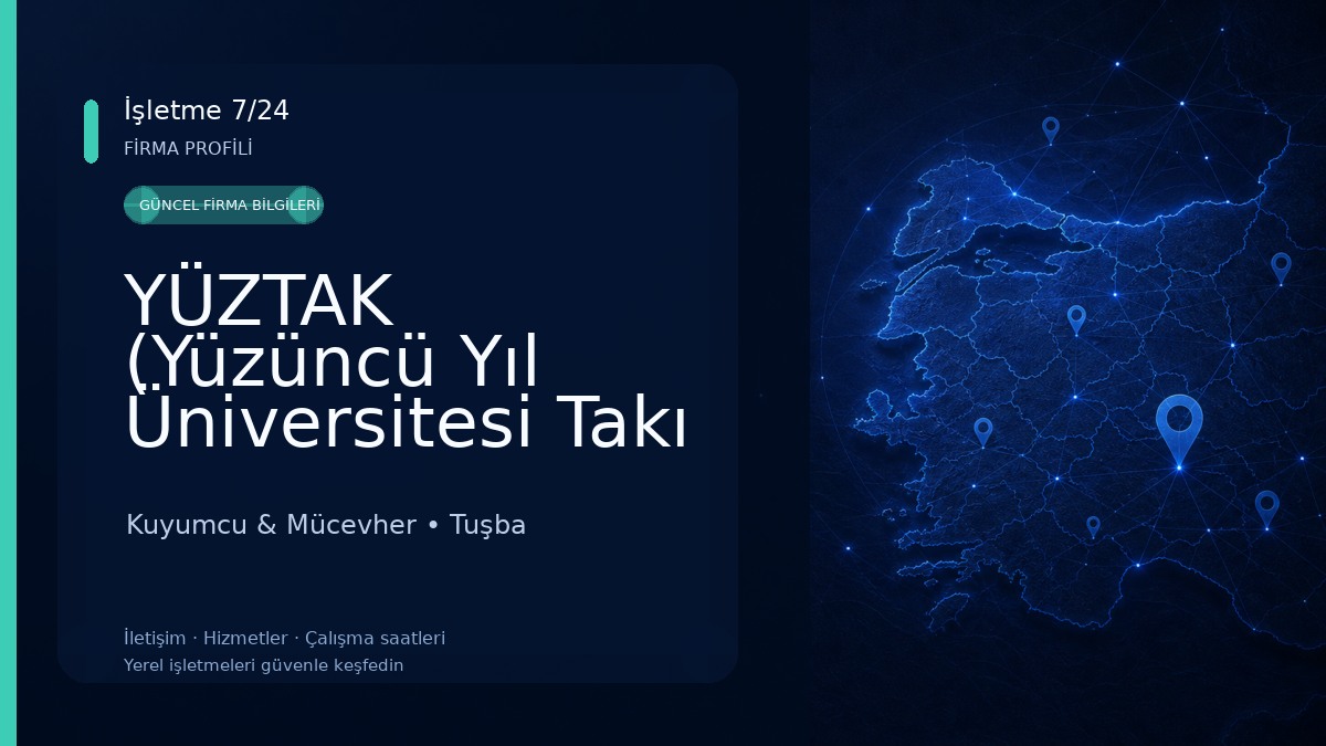 YÜZTAK (Yüzüncü Yıl Üniversitesi Takı Tasarım Atölyesi) Kuyumcu & Mücevher