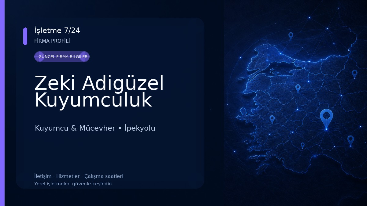Zeki Adigüzel Kuyumculuk