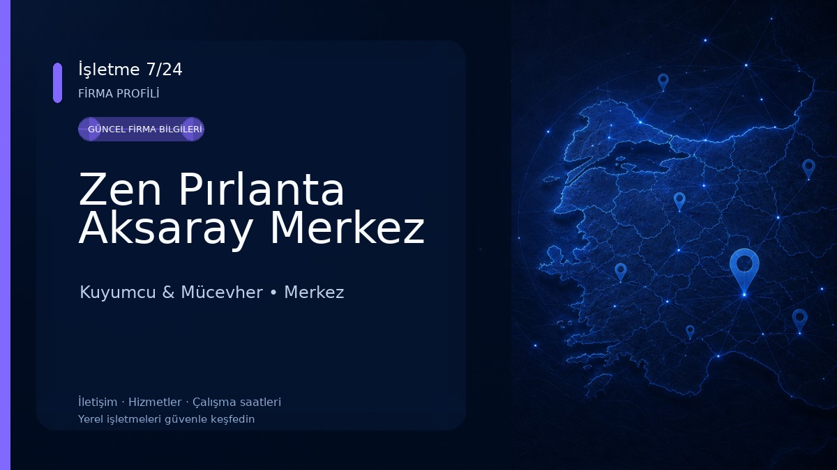 Zen Pırlanta Aksaray Merkez