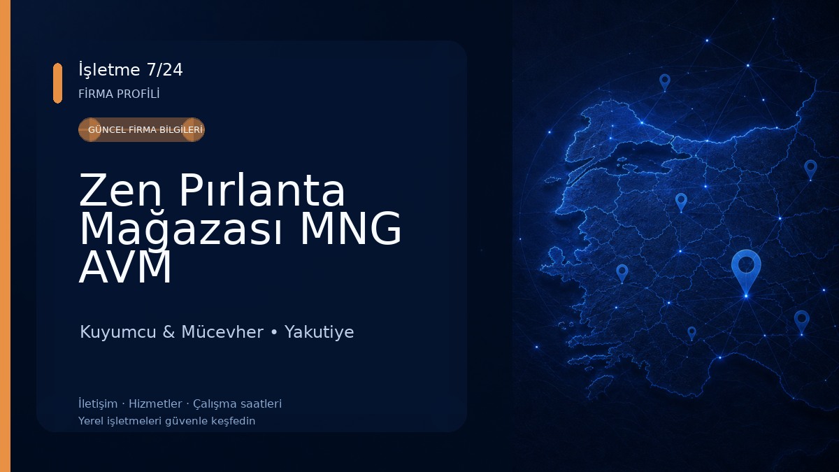 Zen Pırlanta Mağazası MNG AVM Kuyumcu & Mücevher
