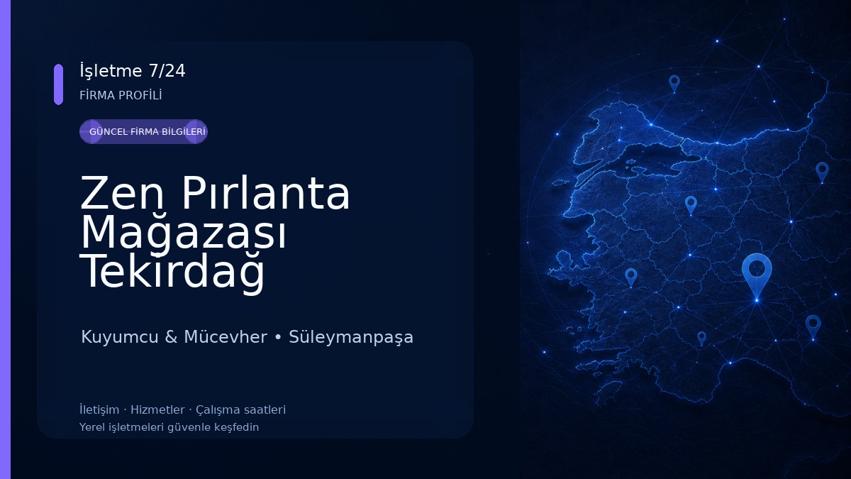 Zen Pırlanta Mağazası Tekirdağ